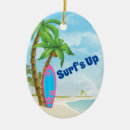 Search for surfboard ornaments Tropical