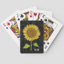 Search for sunflower playing cards Elegant