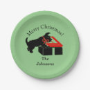 Recherche de scottie assiettes Terrier écossais