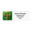 Search for celtic cross return address labels Ireland