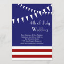 Search for bunting wedding invitations Blue