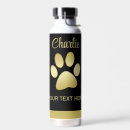 Search for dog design water bottles Paw
