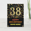 Search for thirty eight cards 38 years old