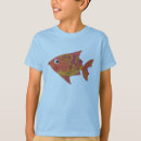 Search for bright orange tshirts Fish