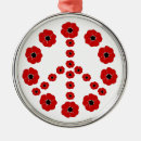Search for poppy ornaments Remembrance