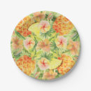 Search for pineapple plates Watercolor