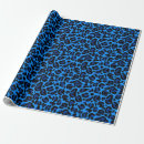 Search for blue cheetah wrapping paper Leopard