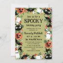 Recherche de green halloween invitations Fantôme