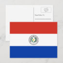 Recherche de drapeau paraguay cartes postales Paraguayen