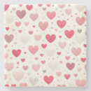 Search for valentines day coasters Red