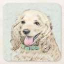 Recherche de cocker spaniel dessous de verres Chiot