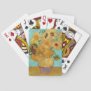 Search for sunflower painting playing cards Vincent van gogh