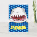Search for shark attack cards Great white shark