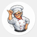 Recherche de cuisine drôle autocollants Chef