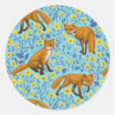 Search for blue fox stickers Floral