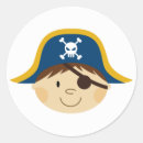 Search for cute pirate stickers Illustration