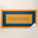 Recherche de serviettes de plage Monogramme