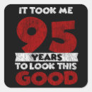 Search for ninety five stickers 95 years old