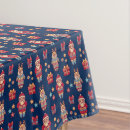 Search for retro christmas tablecloths Reindeer