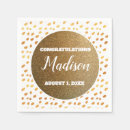 Search for college napkins Gold