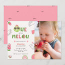 Search for one in a melon Summer birthday party