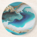 Search for gemstone coasters Aqua