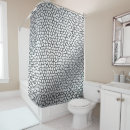 Search for silver christmas shower curtains Black