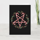 Search for satanic holiday cards Pentagram