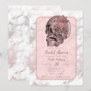 Search for skull bridal shower invitations Modern