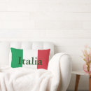 Recherche de l italie coussins Tricolore