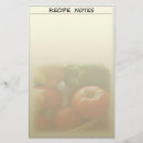 Search for recipe stationery paper Food