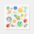 Search for space napkins Earth