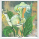 Search for calla lily flower stickers Green