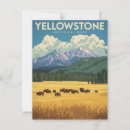 Recherche de parc de yellowstone cartes postales Jaune