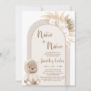 Search for spanish gender reveal invitations Teddy bear