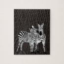 Recherche de rayures de zèbre puzzles Équin