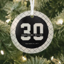 Search for 30th birthday ornaments 30 years old