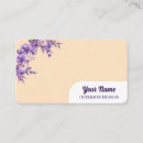 Search for touches business cards Floral