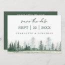 Search for watercolor wedding save the dates Forest