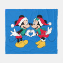 Search for disney christmas blankets Mickey and minnie