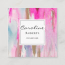 Search for bridal makeup artist business cards Modern