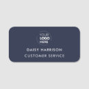 Search for blue name tags Employee