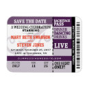 Search for concert save the dates Ticket
