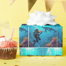 Search for diver wrapping paper Diving