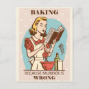 Recherche de cuisine humour cartes postales Femme
