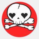 Search for kawaii skull stickers Goth