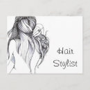 Recherche de styliste cartes postales Coiffure