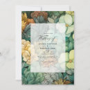 Recherche de vert brun invitations Floral