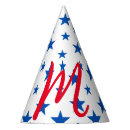 Search for blue paper party hats 4th of july