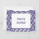 Search for art event invitations Vintage